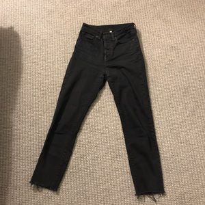 Levi Wedgie High Waisted Jeans Size 24